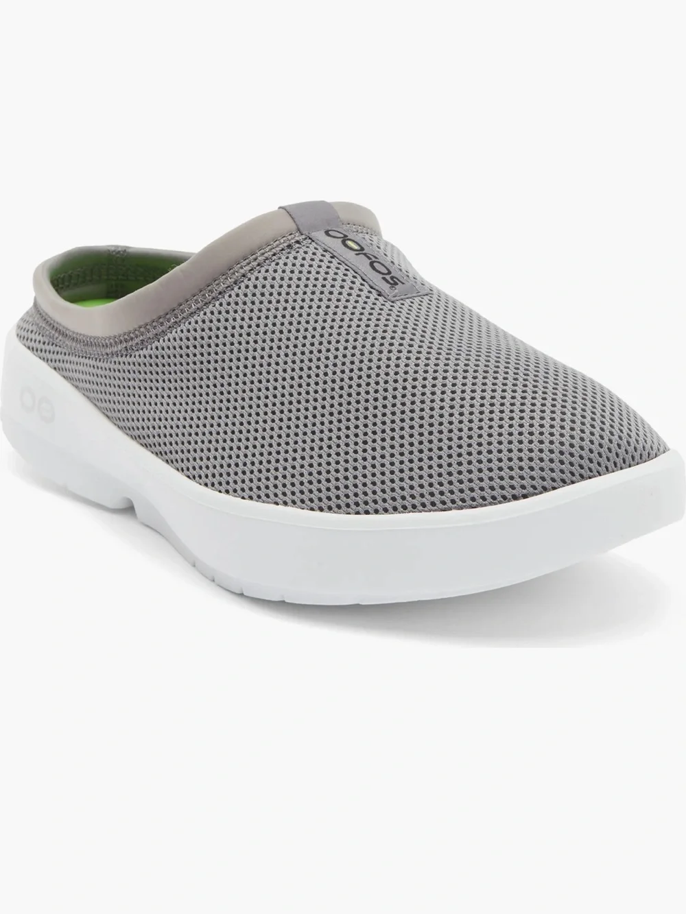 OOFOS OOCoozie Sport Slip-On Clog in Color: White Slate men size 10 gently used